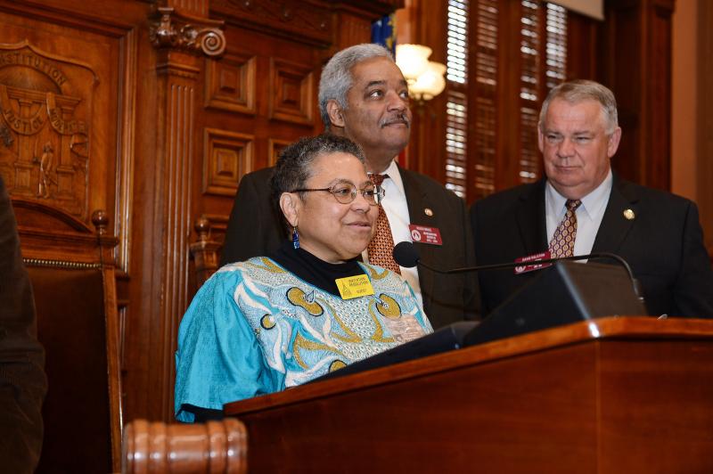 Sue Ross addresses GA House